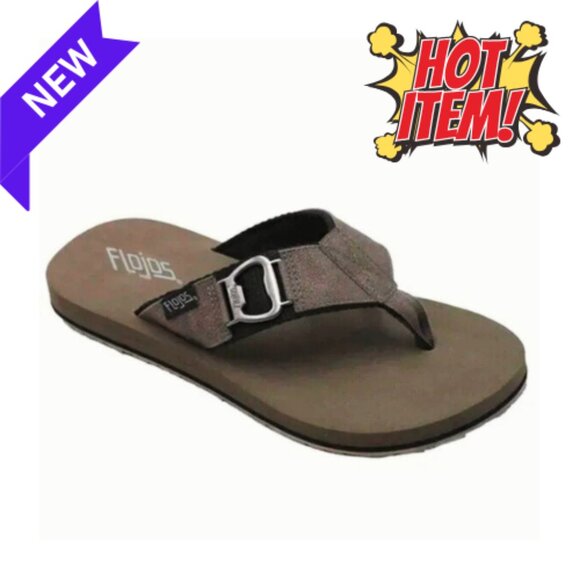 Flojos Sandal Flip flop Men's Bottle Beer Opener, 7M, New, Dad Father's Day Gift - Picture 1 of 5